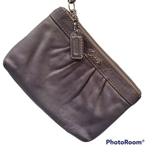 Coach clutch wristlet